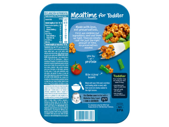 Gerber® Mealtime para Toddler