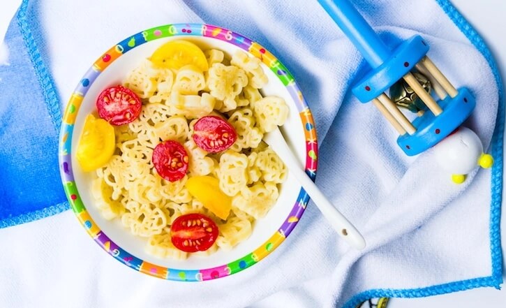 Pasta cocida