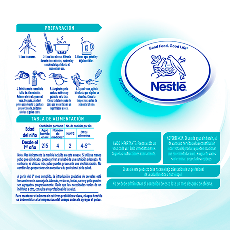 NAN 3 Optimal Pro Informacion Adicional