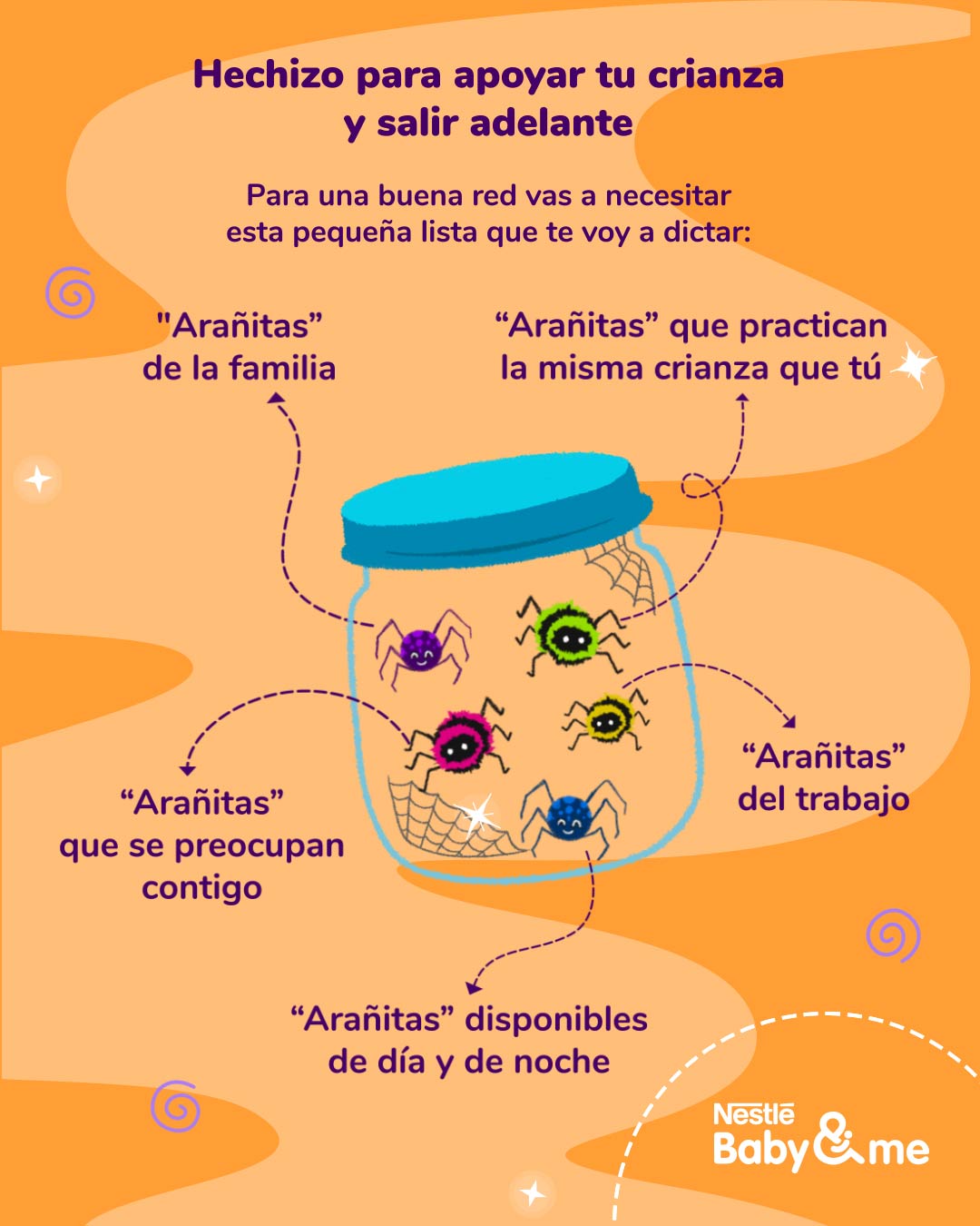 Realiza este hechizo cuando necesites apoyo en la crianza con tu bebé