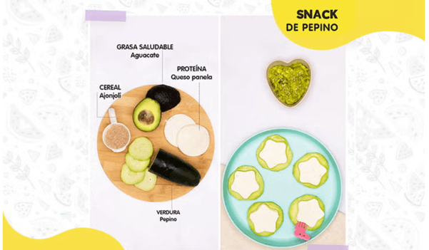Snack de pepino