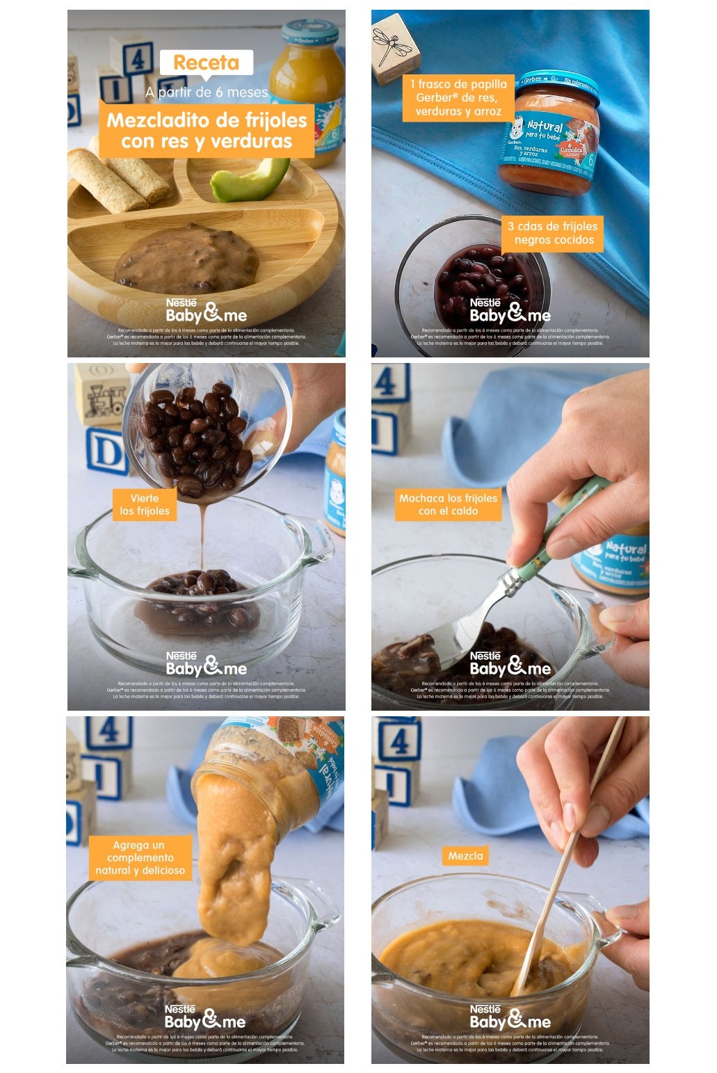 Mezcladito de Frijoles con Res y Verduras