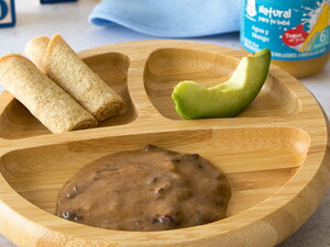 Mezcladito de frijoles con res y verduras