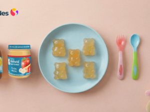 Gelatina de ositos para bebé