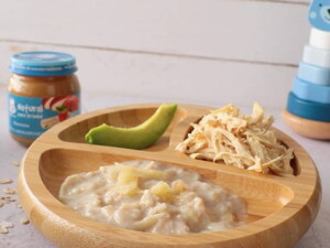 Probaditas de manzana y avena