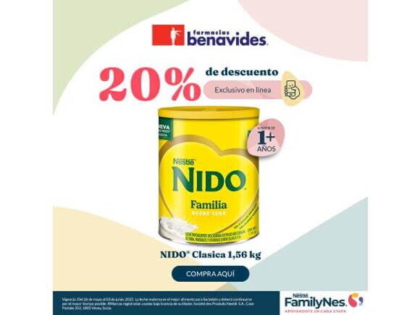 Nido ® Clásica 1.56 kg Nido ® Clásica 1.56 kg