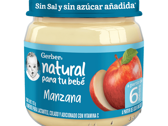 Gerber® Papilla Manzana Etapa 2, 113g Gerber® Papilla Manzana Etapa 2, 113g