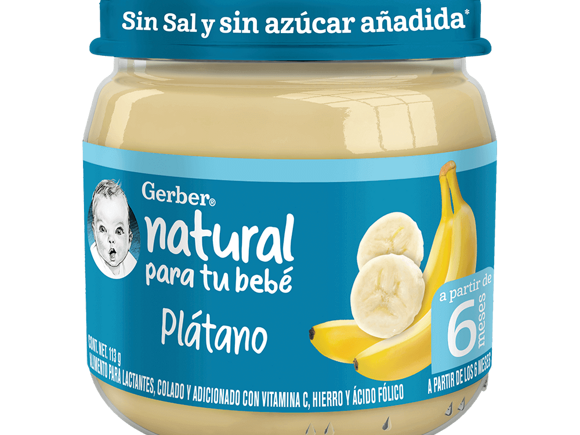 Gerber® Papilla Plátano Etapa 2, 113g Gerber® Papilla Plátano Etapa 2, 113g