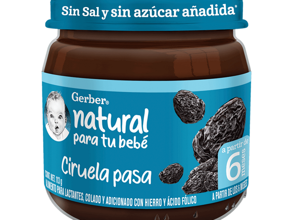 Gerber® Papilla Ciruela Pasa Etapa 2, 113g Gerber® Papilla Ciruela Pasa Etapa 2, 113g