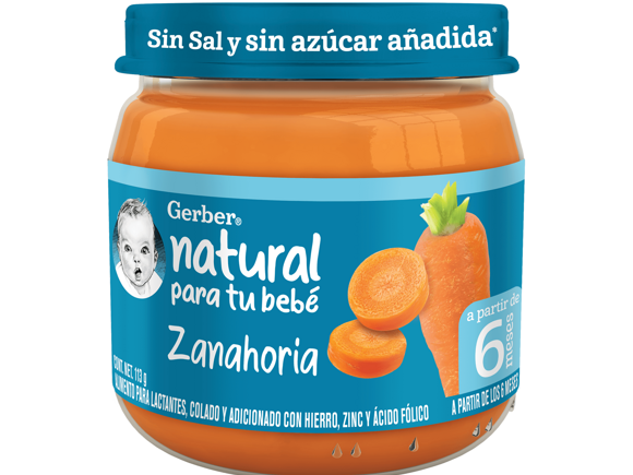 Gerber® Papilla Zanahoria Etapa 2, 113g Gerber® Papilla Zanahoria Etapa 2, 113g