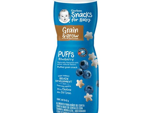 Gerber® Mora Azul Snacks 42g Gerber® Mora Azul Snacks 42g