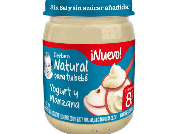 Gerber® Yogurt y Manzana Gerber® Yogurt y Manzana
