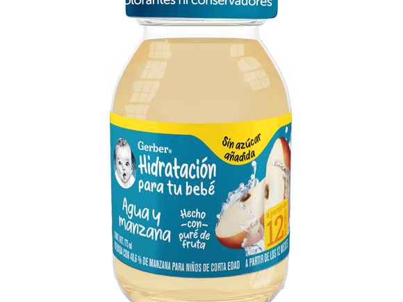 Gerber® Bebida Hidratante Manzana Etapa 2 de 175ml Gerber® Bebida Hidratante Manzana Etapa 2 de 175ml