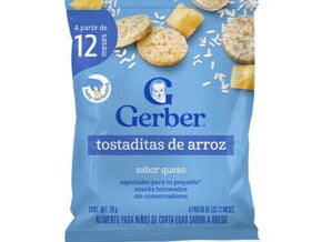 GERBER® Tostaditas De Arroz Sabor Queso