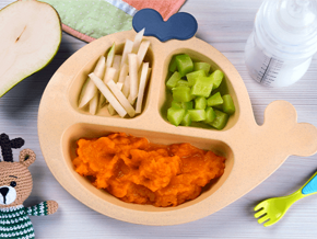Comida de tres tiempos completa para pequeños