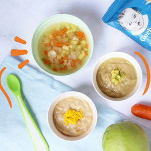platito con consomé de verduras pollo y arroz comida para bebe platito con consomé de verduras pollo y arroz comida para bebe