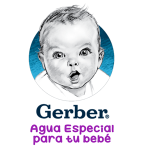Gerber agua logo Agua para bebés