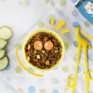 plato con noodles orientales para bebé y puffs Gerber plato con noodles orientales para bebé y puffs Gerber