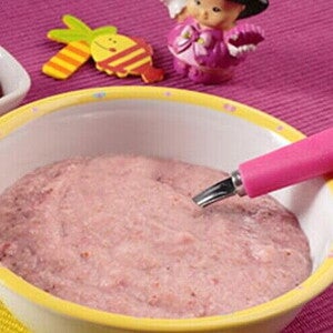 Compota de Cerelac con Fresas