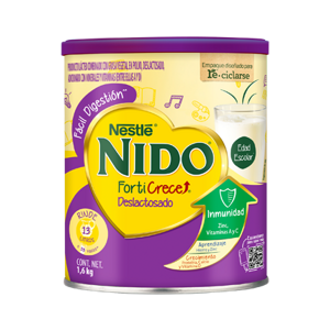 NIDO FortiCrece® Deslactosada 1,6kg Lata NIDO FortiCrece® Deslactosada 1,6kg
