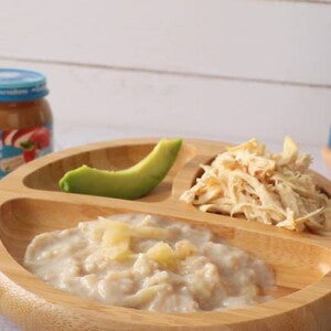 Probaditas de manzana y avena Probaditas de manzana y avena