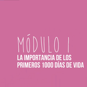 La importancia de los primeros 1000 días de vida | Módulo I La importancia de los primeros 1000 días de vida | Módulo I