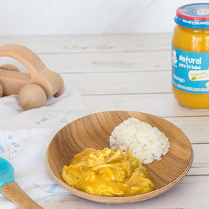 Pollito con salsa de mango Pollito con salsa de mango