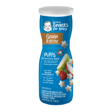 Gerber® Manzana y Fresa Snacks 42g Gerber® Manzana y Fresa Snacks 42g