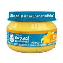 Gerber® Papilla Mango Etapa 1, 71g Gerber® Papilla Mango Etapa 1, 71g