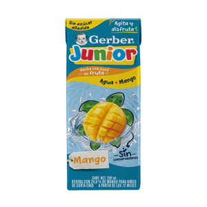 Gerber® Bebida Hidratante Mango Etapa 4 de 200ml Gerber® Bebida Hidratante Mango Etapa 4 de 200ml