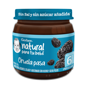 Gerber® Papilla Ciruela Pasa Etapa 2, 113g Gerber® Papilla Ciruela Pasa Etapa 2, 113g