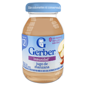 GERBER® Jugo de Manzana con Vitaminas y minerales