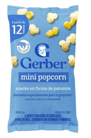 Snack Para Bebé Gerber® Mini Popcorn