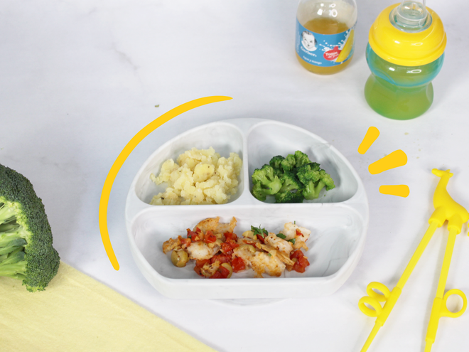 plato con pescado a la veracruzana vaso entrenador con jugo gerber plato con pescado a la veracruzana vaso entrenador con jugo gerber