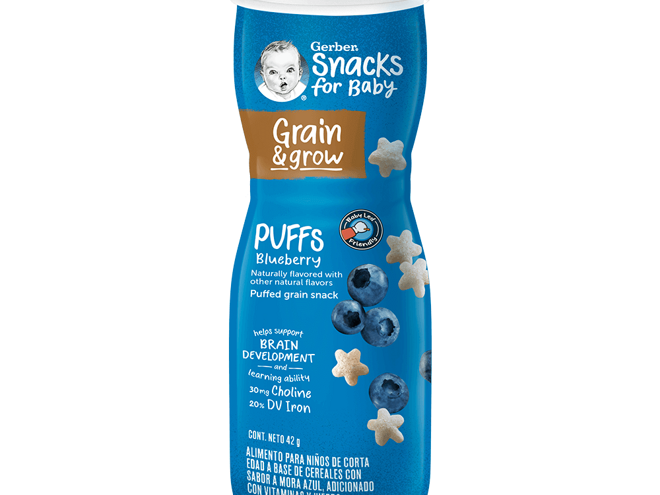 Gerber® Mora Azul Snacks 42g