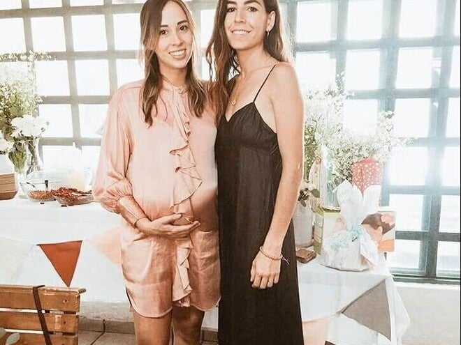 Mujeres disfrutando un Baby shower