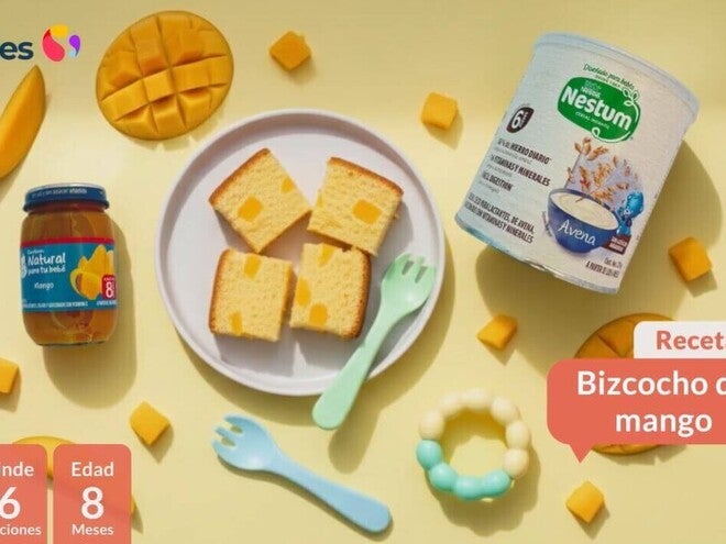 Bizcocho de mango