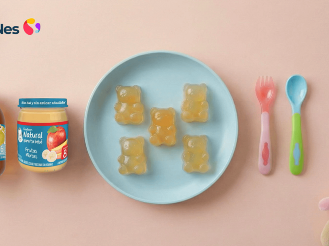 Gelatina de ositos para bebé