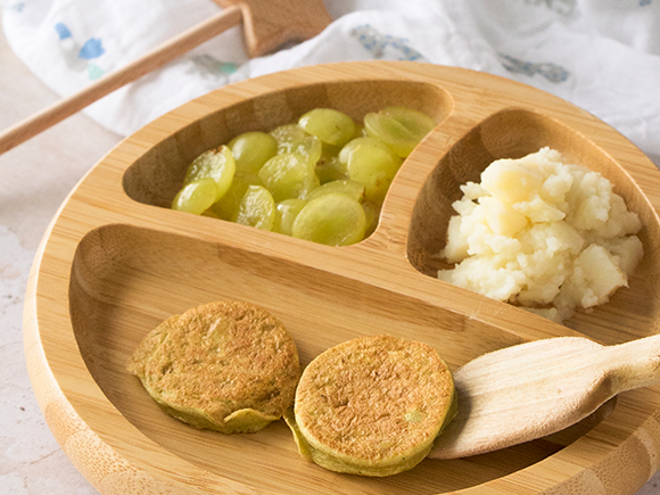 Croquetas de pescado con verduritas Croquetas de pescado con verduritas
