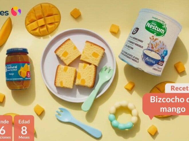 Bizcocho de mango