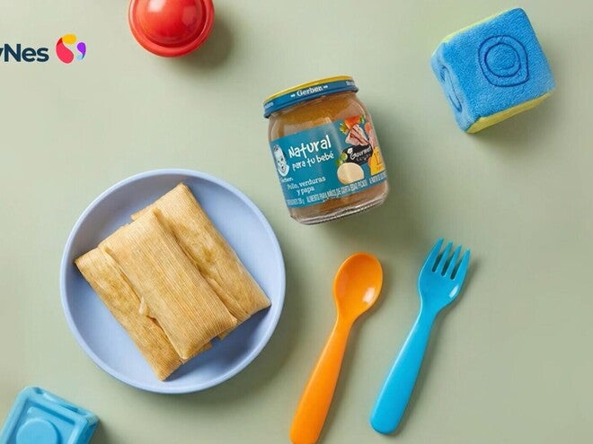 Tamalitos de Pollo con Verduras para Bebés 12+ Meses