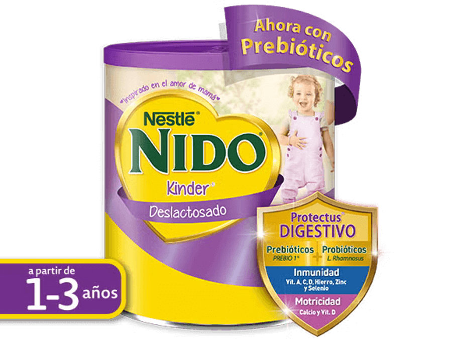 NIDO® Kinder® 1+ Deslactosado
