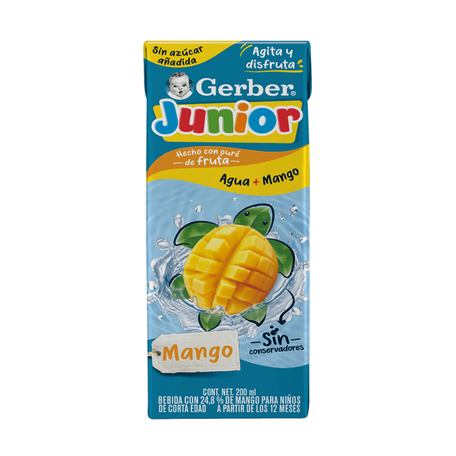Gerber® Bebida Hidratante Mango Etapa 4 de 200ml