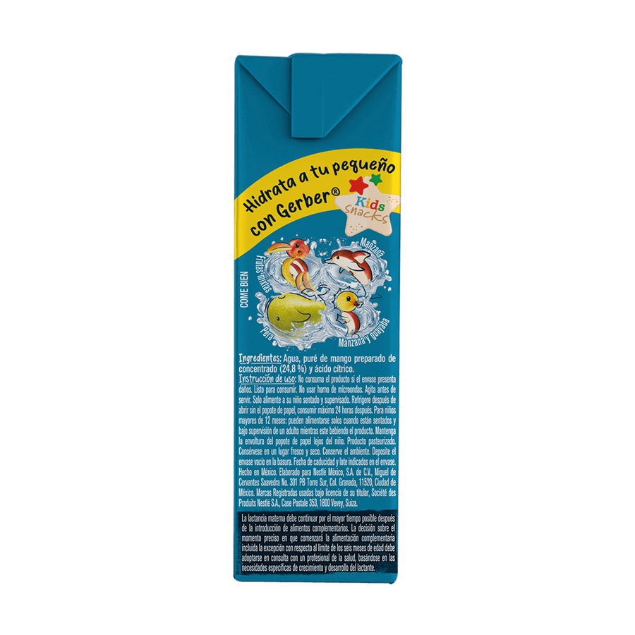 Gerber® Bebida Hidratante Mango Etapa 4 de 200ml