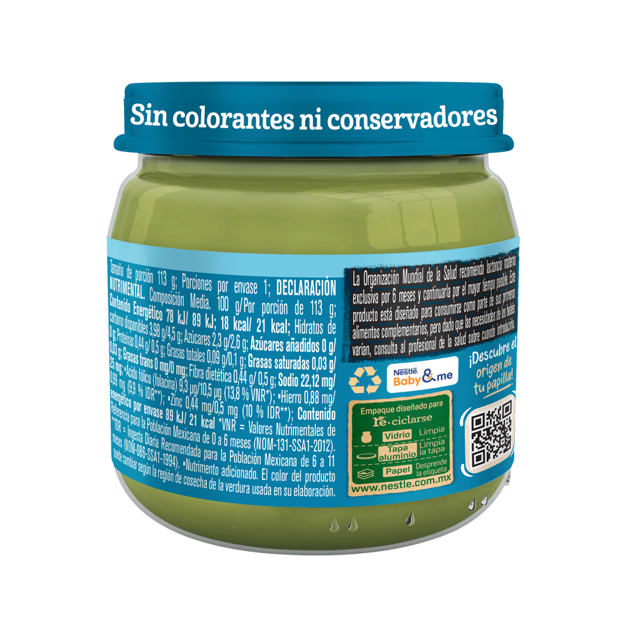 Gerber® Papilla Chayote Etapa 2, 113g