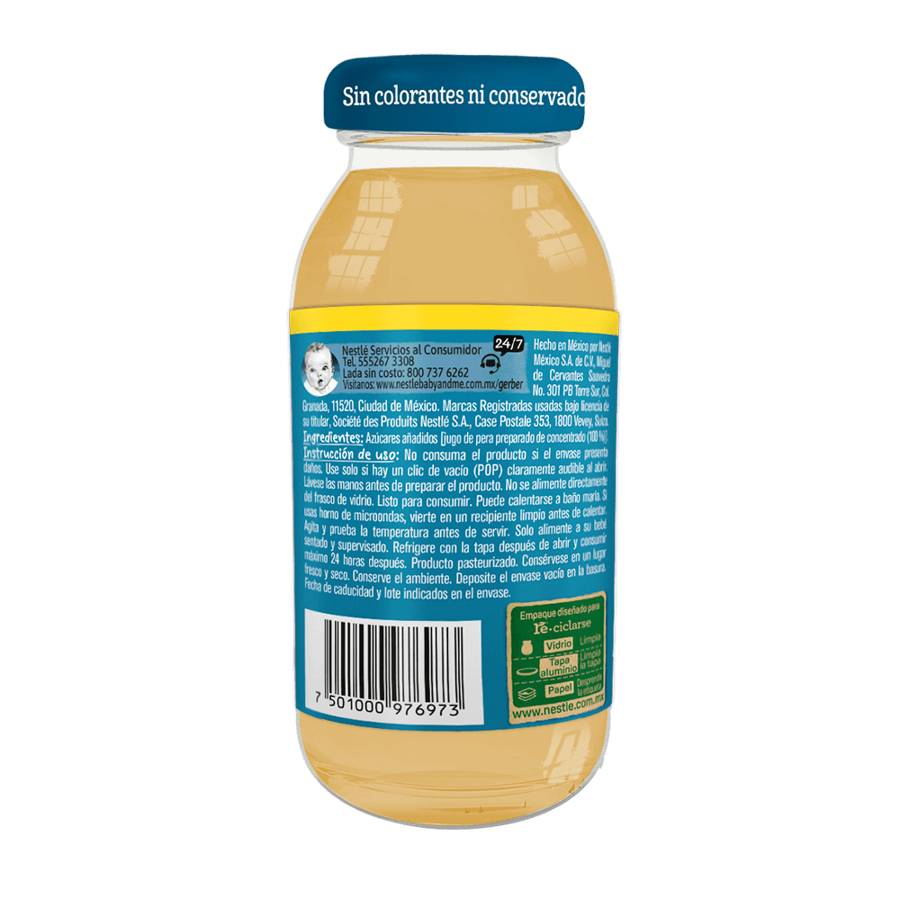 Gerber® Jugo Pera Etapa 3 de 230ml