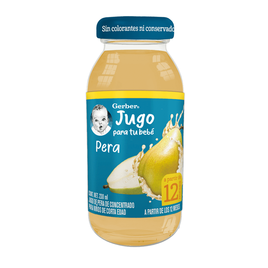 Gerber® Jugo Pera Etapa 3 de 230ml