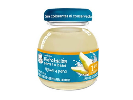 Gerber® Bebida Hidratante Pera Etapa 1 de 118 ml