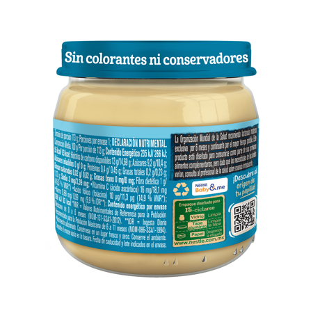 Gerber® Papilla Manzana y guayaba Etapa 2, 113g