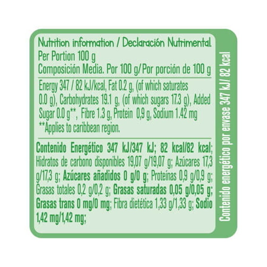 GERBER® Orgánico Puré Plátano Mango